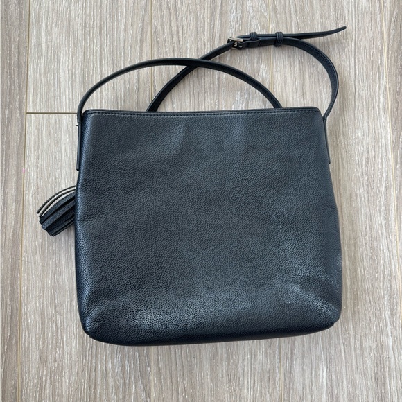 Kate Spade Black crossbody w/ tassel - Picture 2 of 5